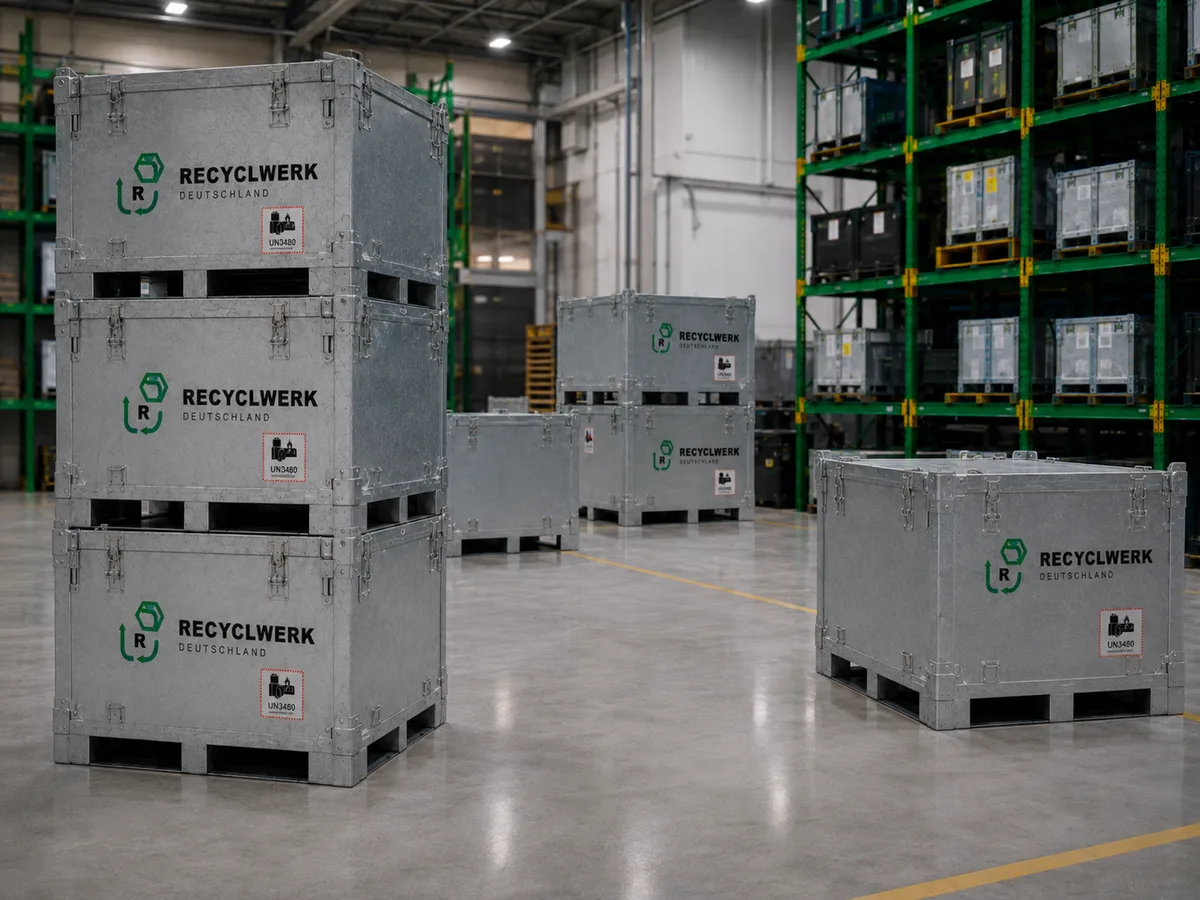 Recyclewerk – Lagerbehälter Typ 3